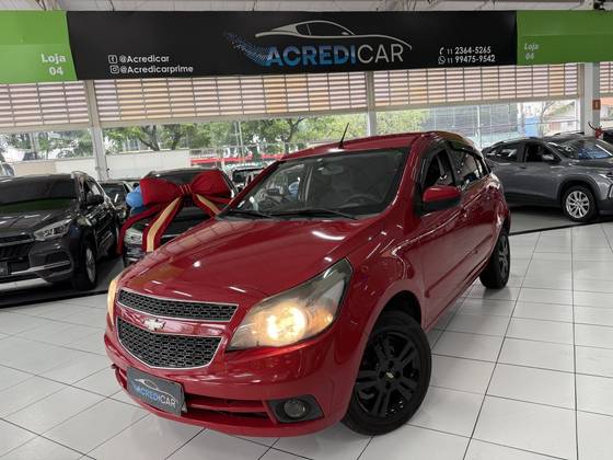 CHEVROLET AGILE 1.4 MPFI LTZ 8V FLEX 4P MANUAL CHEVROLET AGILE 1.4 MPFI LTZ 8V FLEX 4P MANUAL